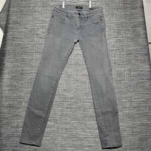 BDG Jeans Women's Size 27x30 Gray Mid Rise Cigarette Ankle